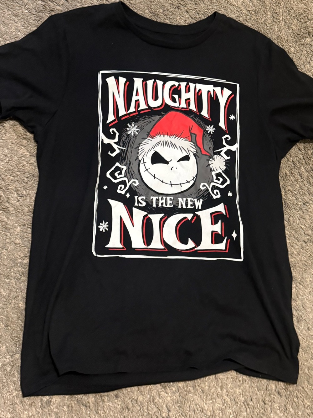 Nightmare Before Christmas ‘Naughty Is The New Nice' Graphic Tee